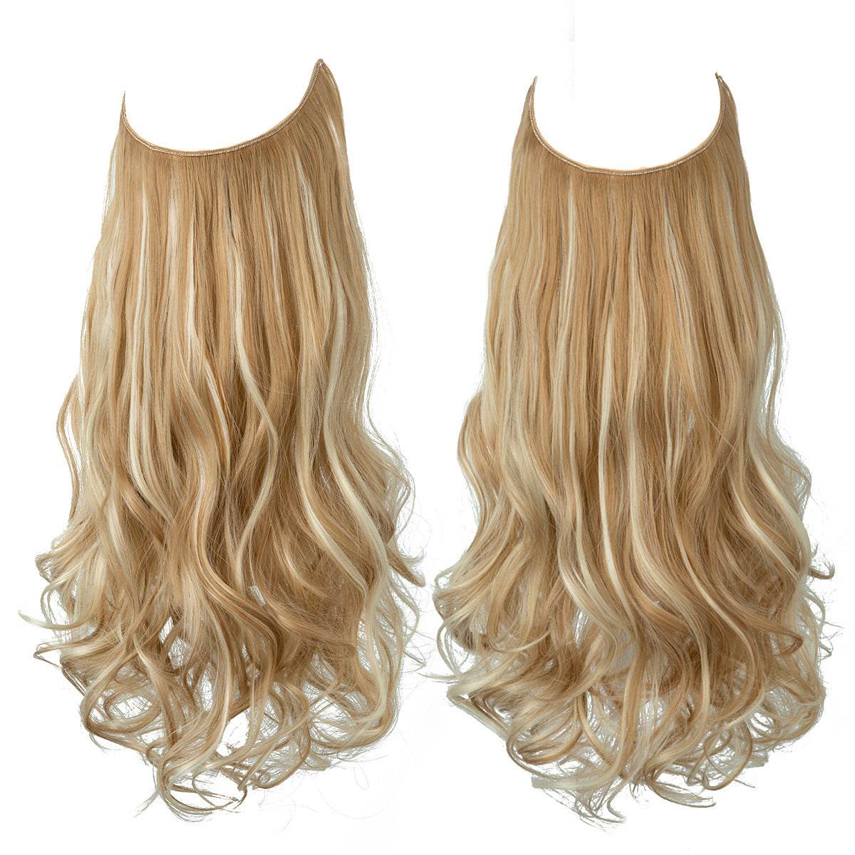 Long Curly Hair Wig: Female Fish Line Chemical Fiber Extension - Killer Products