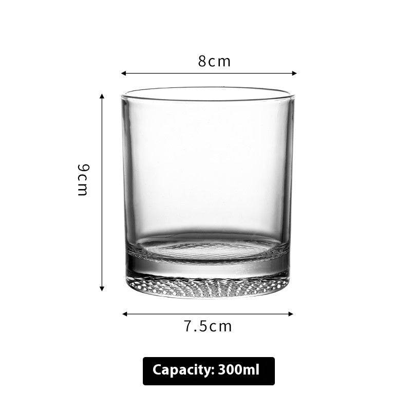 Crystal Grid Whiskey Glass: Ice Hockey Classical Rock Bar Cup - Killer Products