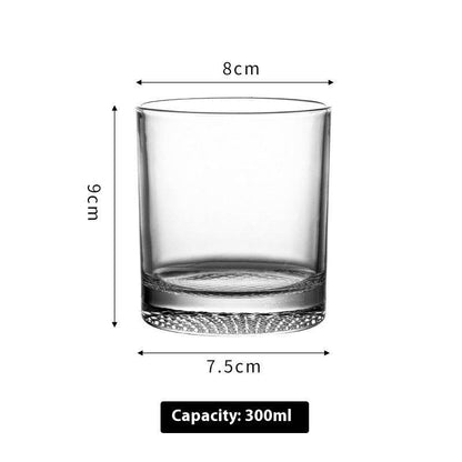 Crystal Grid Whiskey Glass: Ice Hockey Classical Rock Bar Cup - Killer Products
