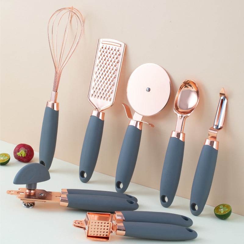 Elegant Kitchen Household Peeler Gadget Copper Plating Set - Killer Products