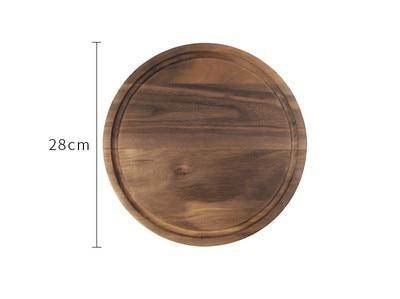 Black Walnut Wood Cutting Board - Elegant Dual-Sided Kitchen Tray - Killer Products