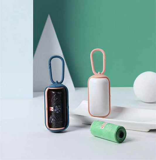 Portable Cats Dogs Garbage Bag Holder: Compact Poop Bags Dispenser - Killer Products