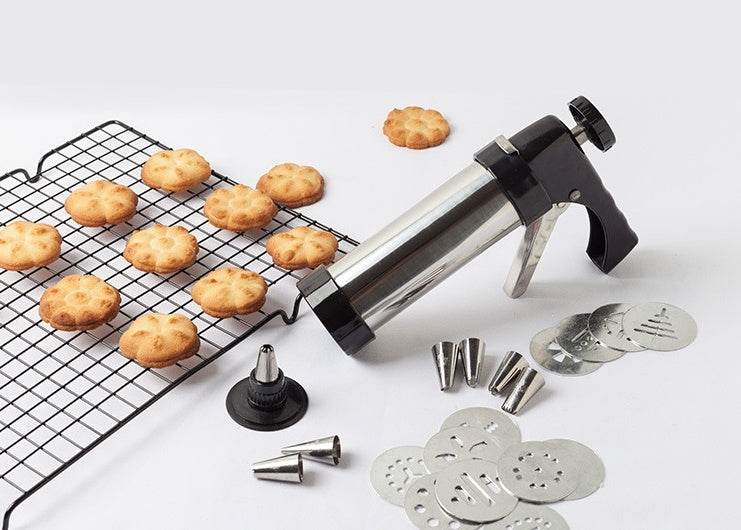 Effortless Baking: Biscuit Press Biscuit Machine with Icing Set - Killer Products