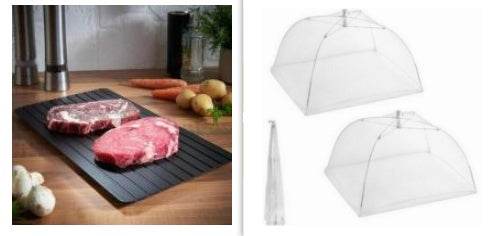 Fast Defrosting Tray Thaw Kitchen Quick Aluminum Thaw Magic - Killer Products