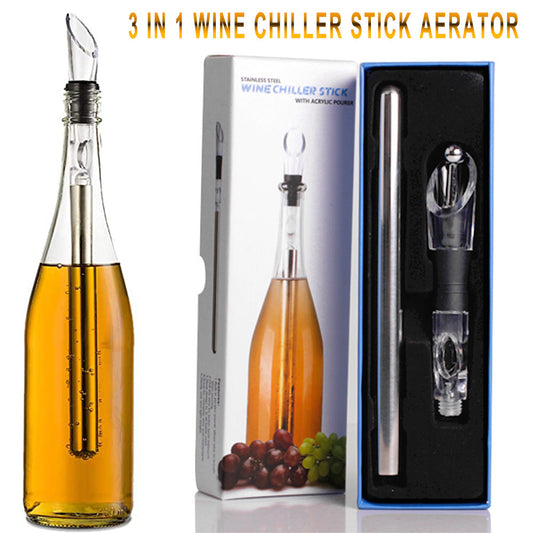 Chill Wine Instantly: Stainless Steel Leakproof Wine Chilling Rod - Killer Products