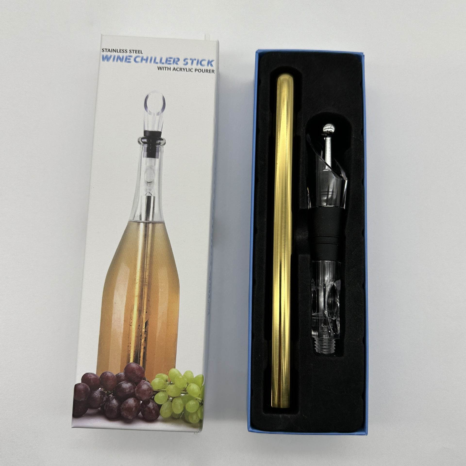 Chill Wine Instantly: Stainless Steel Leakproof Wine Chilling Rod - Killer Products