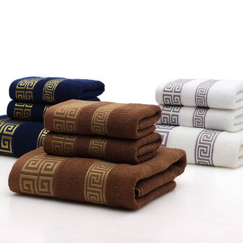 Luxurious Towels Gift Box Three-piece Set: Soft Cotton Elegance - Killer Products