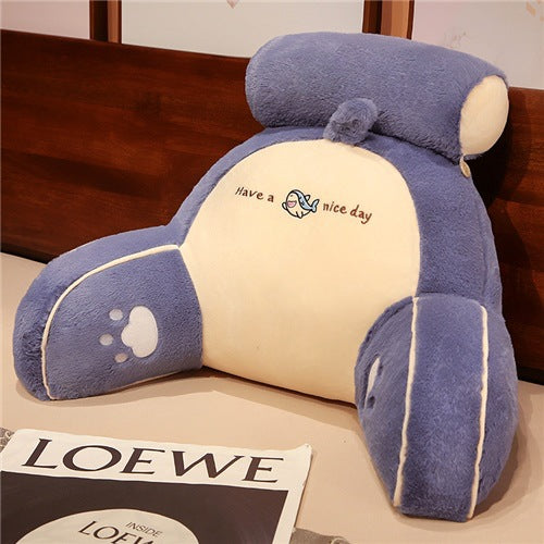 Cartoon Bedside Cushion Neck Protection Waist Pillow Companion - Killer Products