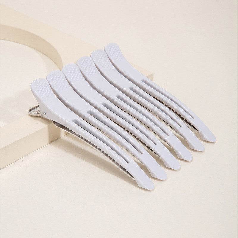 Effortless Styling: Plastic Barber Duckbill Fish Mouth Clips - Killer Products