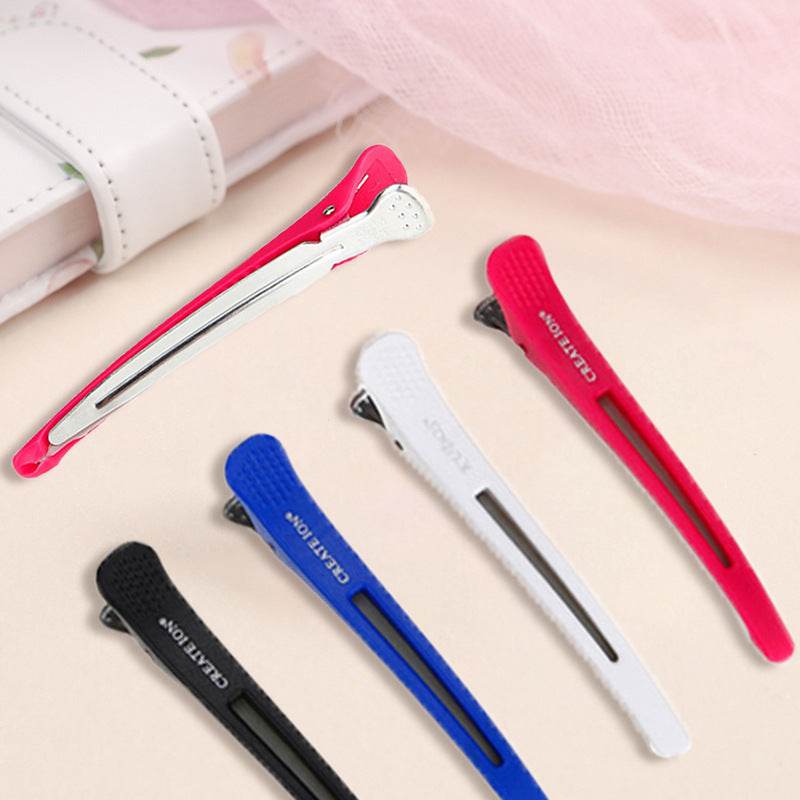Effortless Styling: Plastic Barber Duckbill Fish Mouth Clips - Killer Products