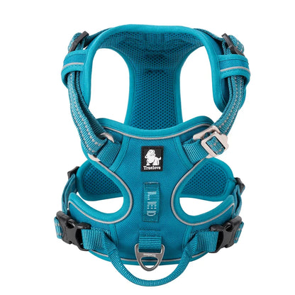 TrueLove No-Pull Reflective Dog Harness – Adjustable & Comfortable Control