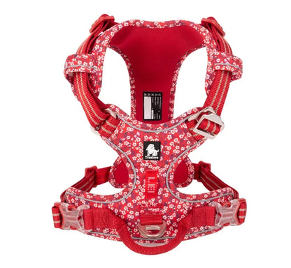 TrueLove No-Pull Reflective Dog Harness – Adjustable & Comfortable Control