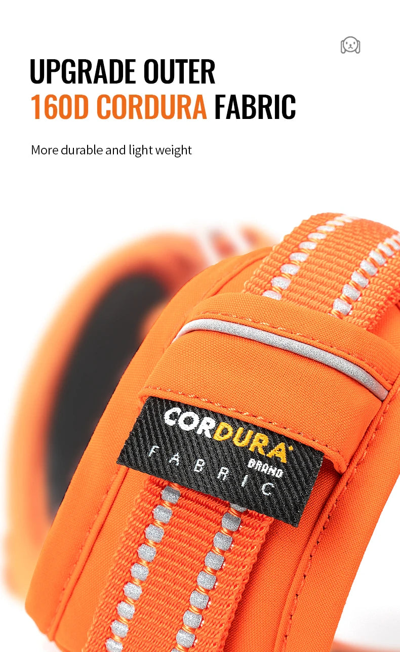 TrueLove No-Pull Reflective Dog Harness – Adjustable & Comfortable Control