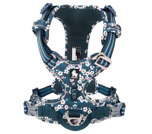 TrueLove No-Pull Reflective Dog Harness – Adjustable & Comfortable Control