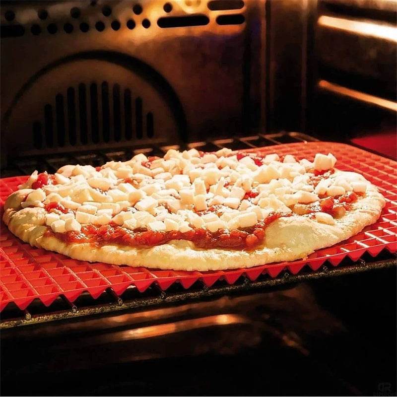 Silicone Pyramid Cooking Mat: Versatile Non-Stick Heat-Resistant Grid - Killer Products