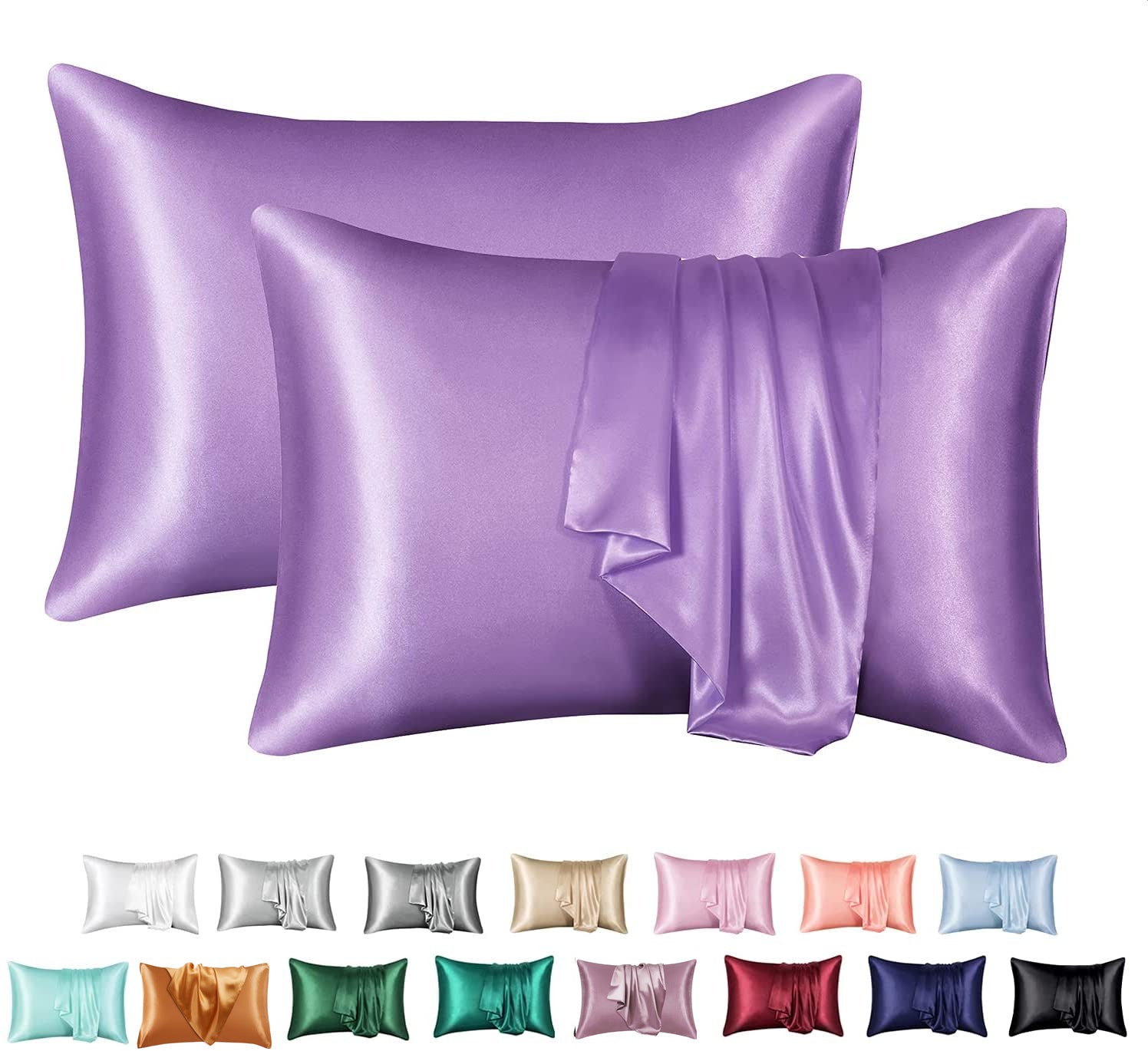 Silk Solid Color Satin Pillowcase Envelope Pillow - Luxurious Comfort - Killer Products