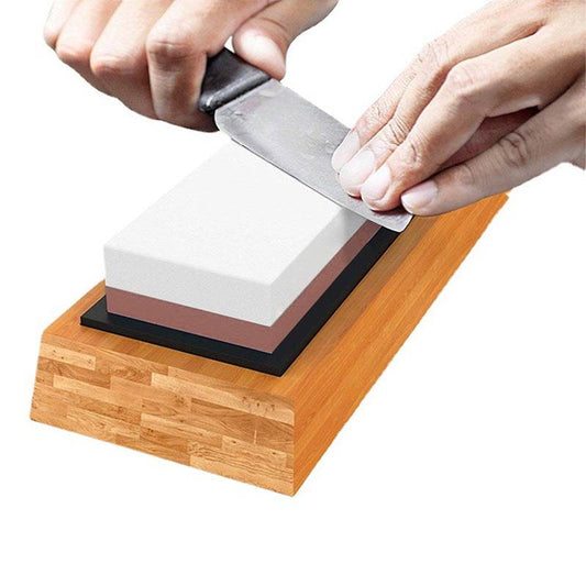 Premium Home Kitchen Whetstone Set - Corundum Dual Grit Excellence - Killer Products