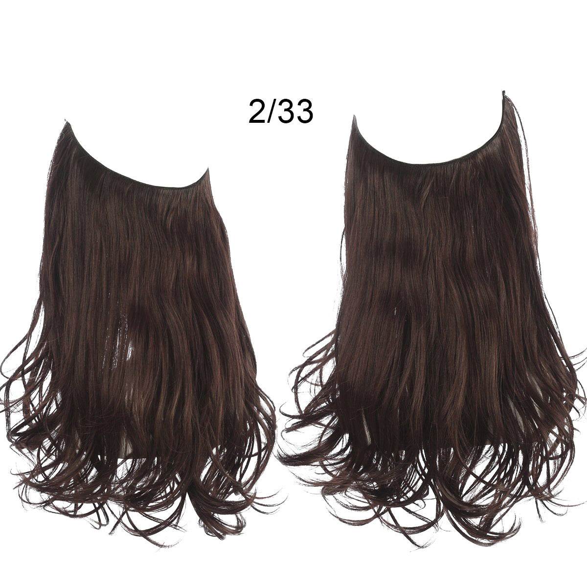 Long Curly Hair Wig: Female Fish Line Chemical Fiber Extension - Killer Products