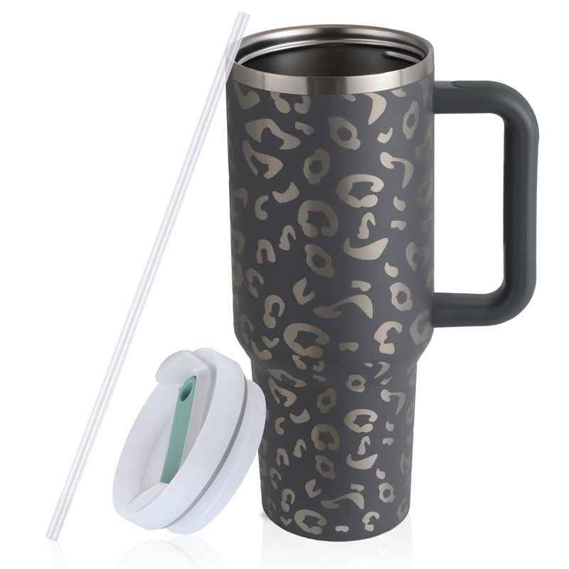 40oz Portable Stainless Steel Water Bottle Mug With Handle - Killer Products
