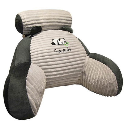 Striped Flannel Bedside Soft Upholstery Cushion: Cozy Animal Comfort - Killer Products