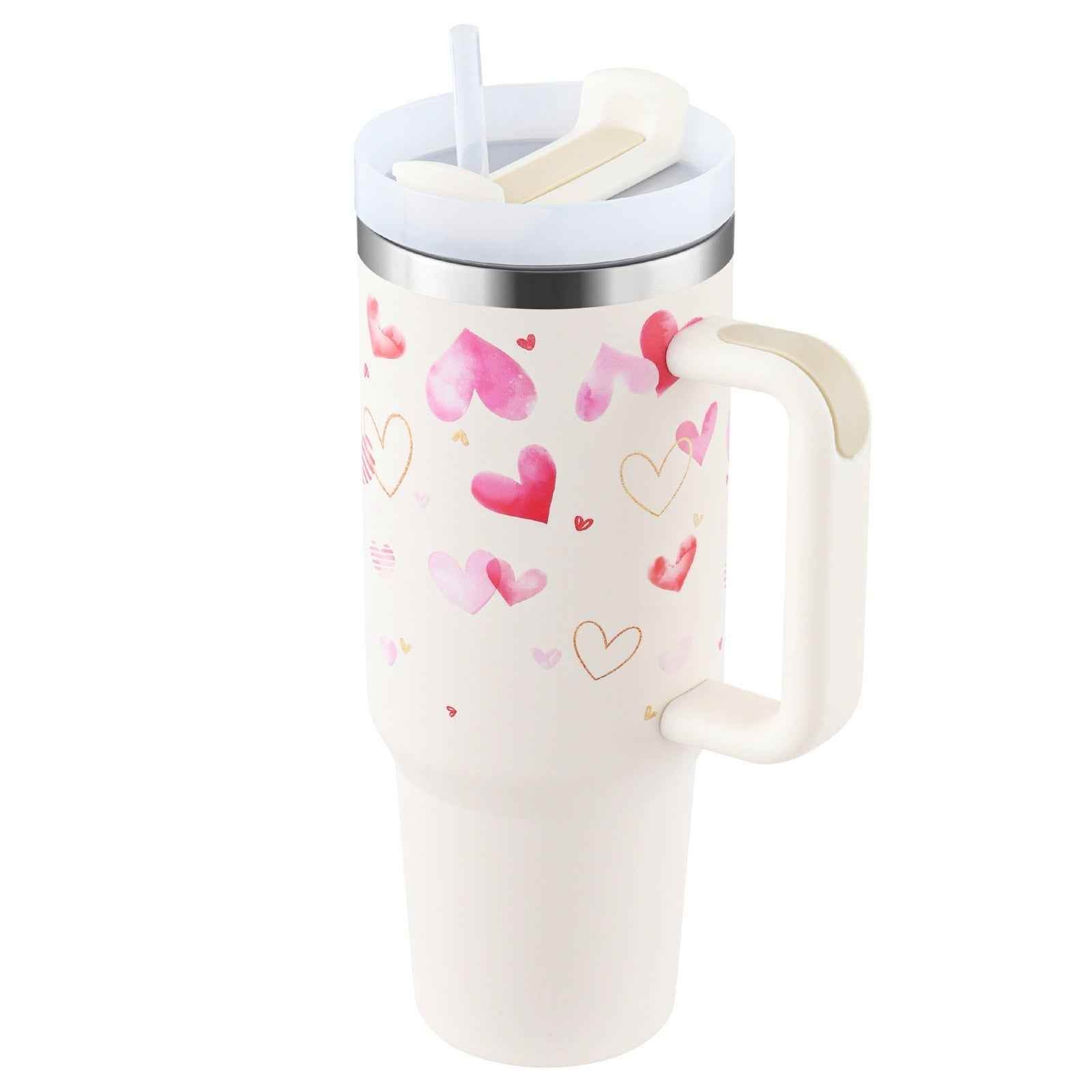 40oz Portable Stainless Steel Water Bottle Mug With Handle - Killer Products