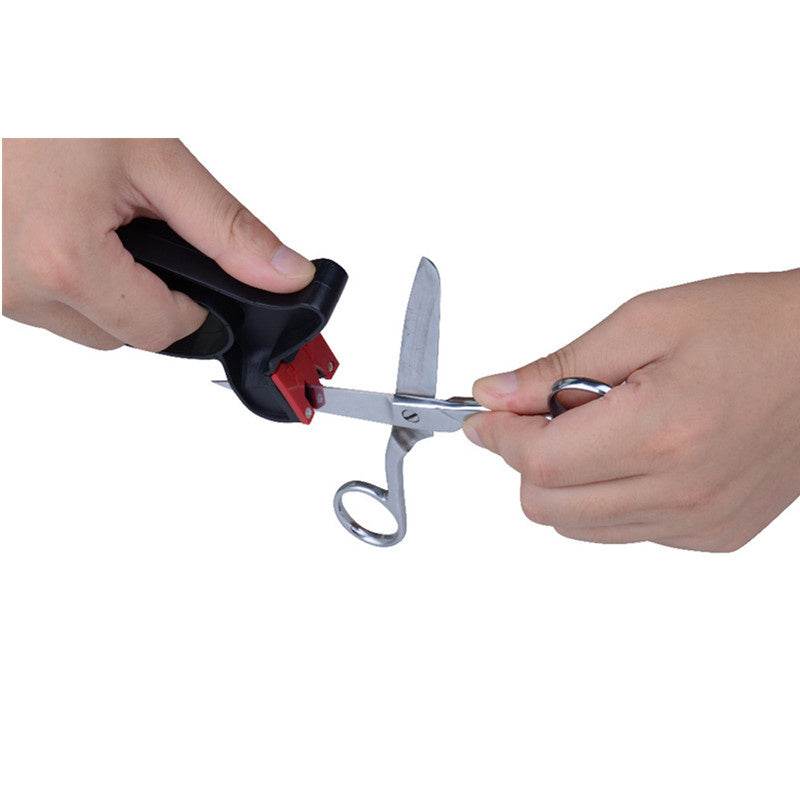 Handheld Knife Sharpener: 2-In-1 Scissor Blade Kitchen Gadgets - Killer Products