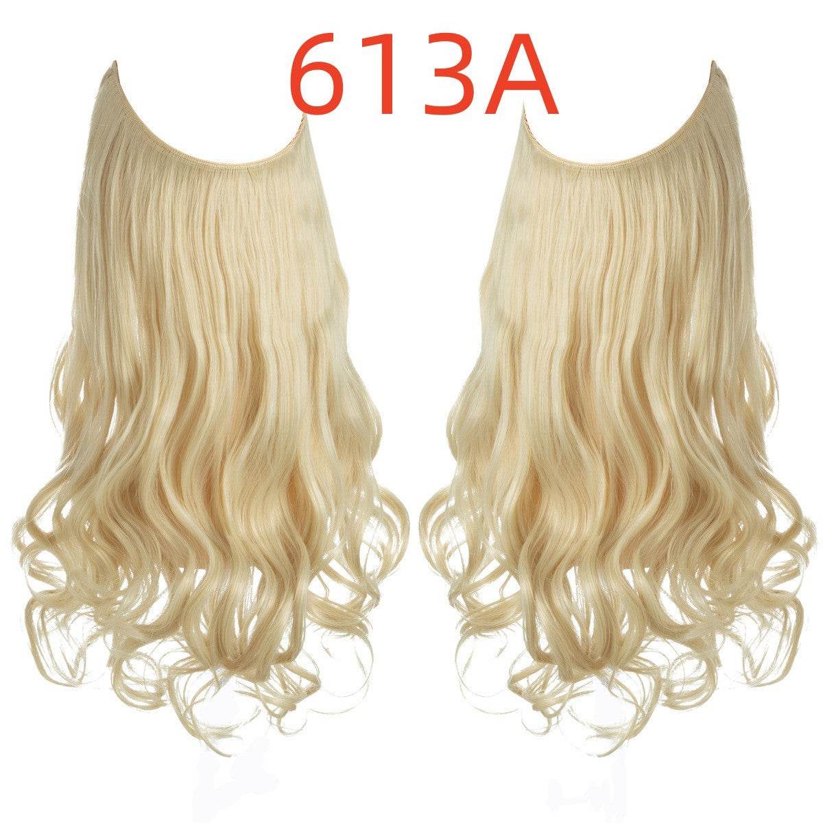 Long Curly Hair Wig: Female Fish Line Chemical Fiber Extension - Killer Products