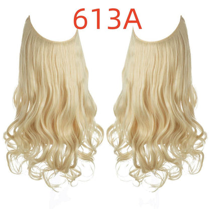 Long Curly Hair Wig: Female Fish Line Chemical Fiber Extension - Killer Products