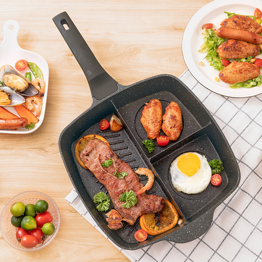 Deluxe Medical Stone Non-stick Multi-function Omelette Pan for All Stoves - Killer Products