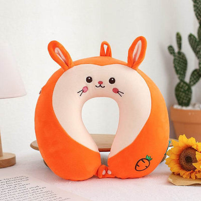 Cozy Cartoon Memory Foam U-shaped Pillow for Relaxation - Killer Products