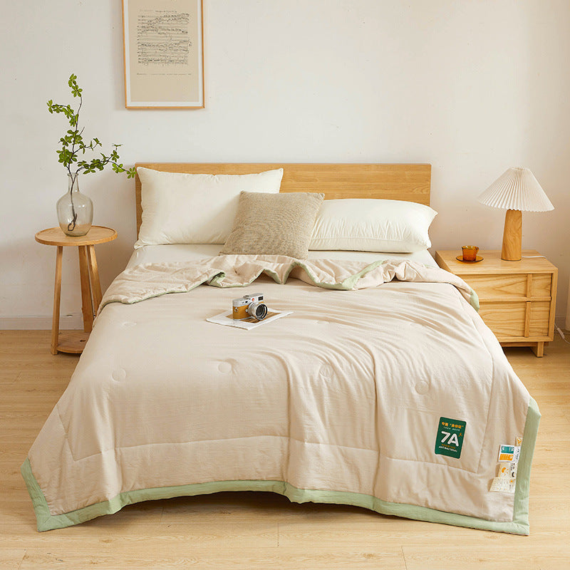 Antibacterial Raw Cotton Washable Summer Cool Quilt for Refreshing Sleep - Killer Products