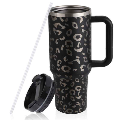 40oz Portable Stainless Steel Water Bottle Mug With Handle - Killer Products