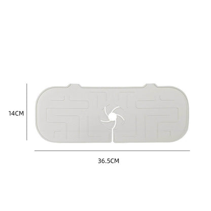 Silicone Faucet Absorbent Mat: Splash Guard & Countertop Protector - Killer Products
