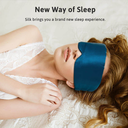 Soft Silk Eye Mask: Ultimate Sleep Shading, All-Inclusive Comfort - Killer Products