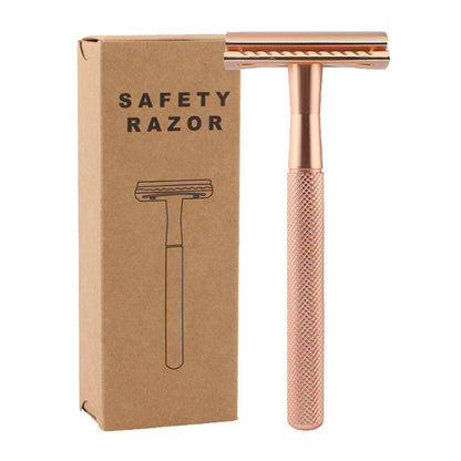 Timeless Men's Copper Manual Old-fashioned Shaver for Classic Grooming - Killer Products