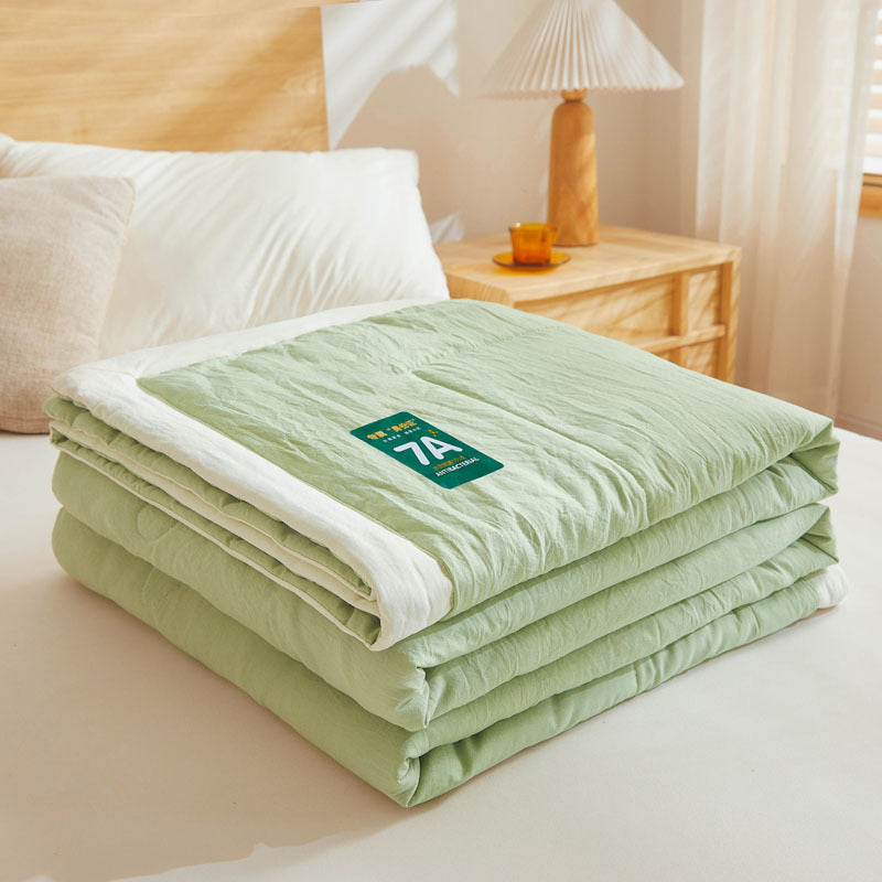 Antibacterial Raw Cotton Washable Summer Cool Quilt for Refreshing Sleep - Killer Products