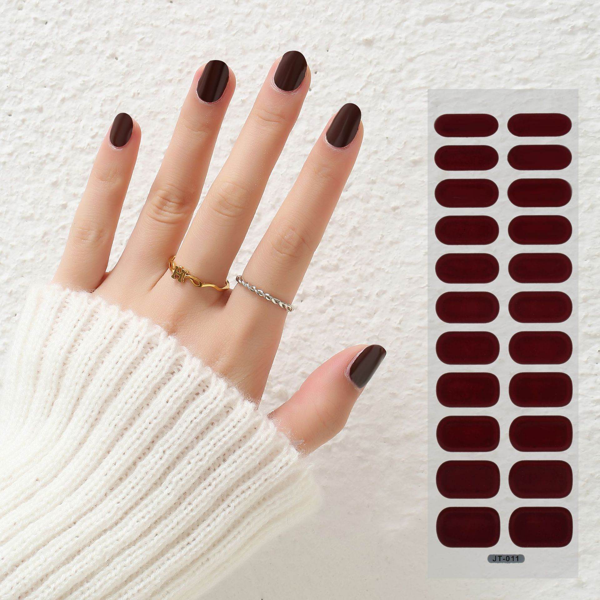 Thermal Semi-curing Nail Beauty Stickers: Phototherapy Gel Elegance - Killer Products
