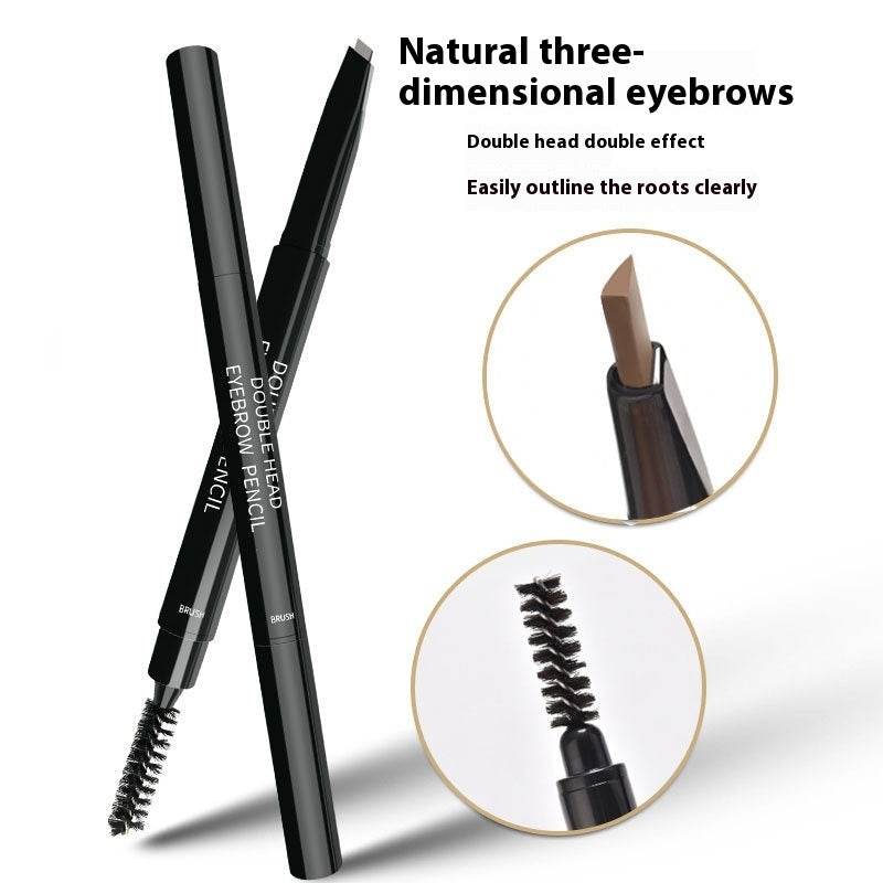 Flawless Brows: Waterproof, Smudge-free Double-headed Rotating Eyebrow Pencil - Killer Products