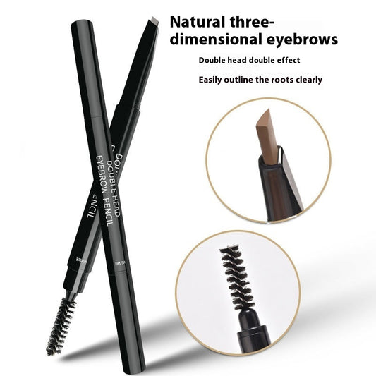 Flawless Brows: Waterproof, Smudge-free Double-headed Rotating Eyebrow Pencil - Killer Products