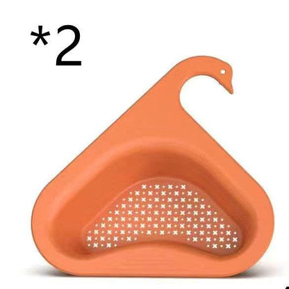 Swan Drain Basket: Efficient Filter for Fruit and Vegetable Separation - Killer Products