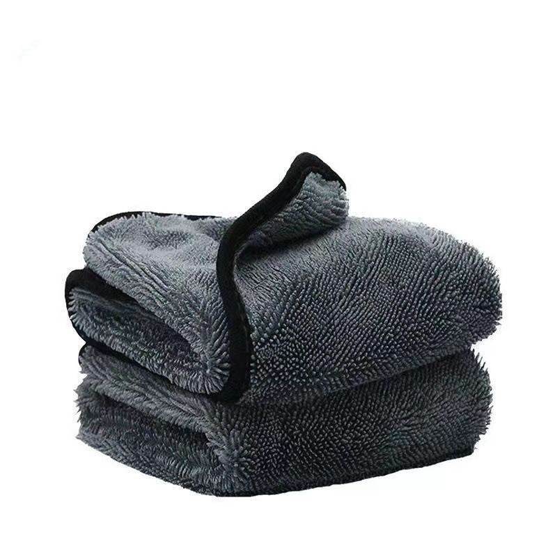 Premium Microfiber Car Beauty Towel: Thick, Absorbent, Seamless Cleaning - Killer Products