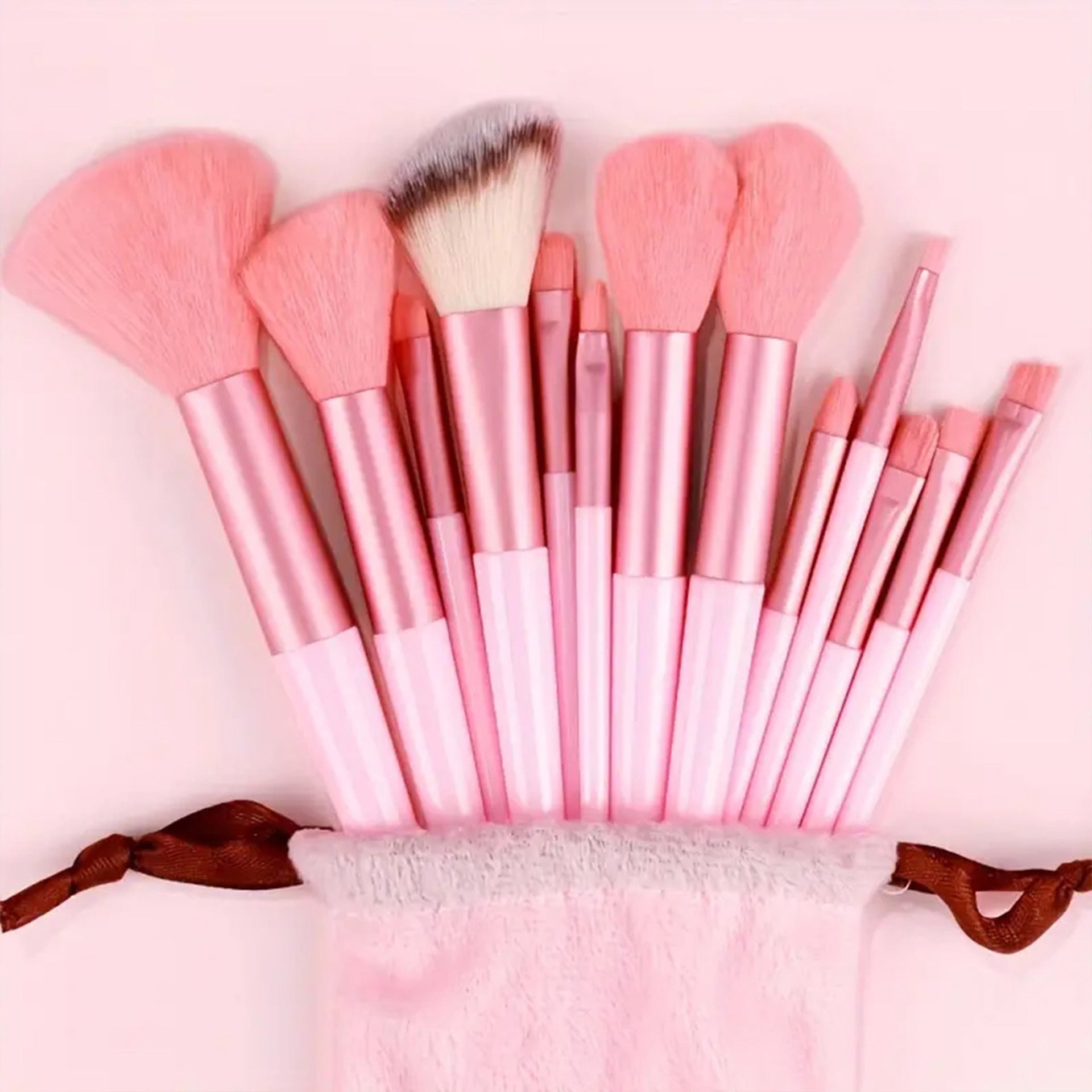Cloth Bag Portable Soft Hair Makeup Brush Suit Travel Set - Killer Products