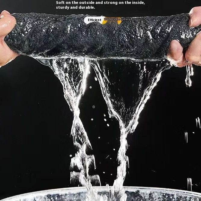 Premium Microfiber Car Beauty Towel: Thick, Absorbent, Seamless Cleaning - Killer Products
