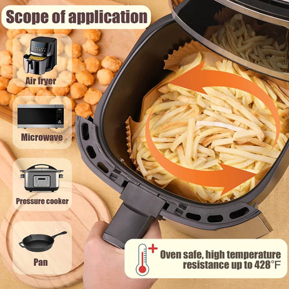 Non-Stick Air Fryer Paper Liners: Oil Resistant Baking Magic - Killer Products