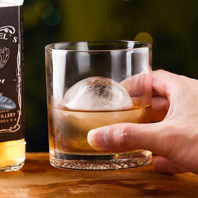 Crystal Grid Whiskey Glass: Ice Hockey Classical Rock Bar Cup - Killer Products