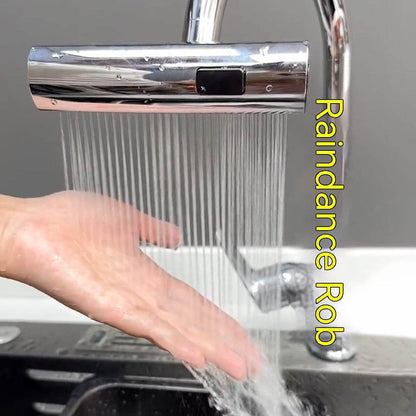 Splash-Proof Universal Rotating Kitchen Faucet Waterfall Nozzle Extension - Killer Products