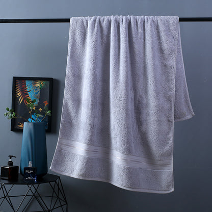 Luxury Pure Color Thick Cotton Bath Towel Set Collection - Killer Products