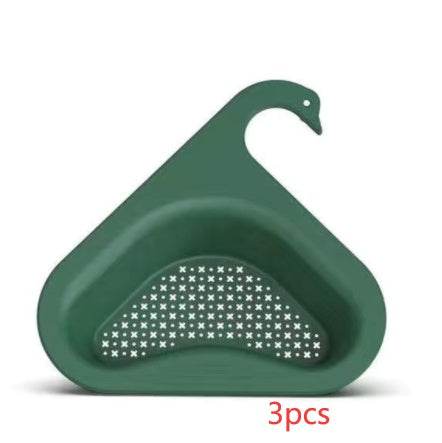 Swan Drain Basket: Efficient Filter for Fruit and Vegetable Separation - Killer Products