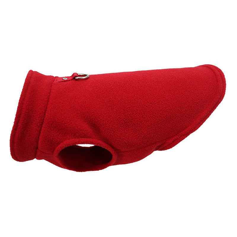 Cozy Pet Clothes Dog Thickened Solid Color Polar Fleece - Killer Products