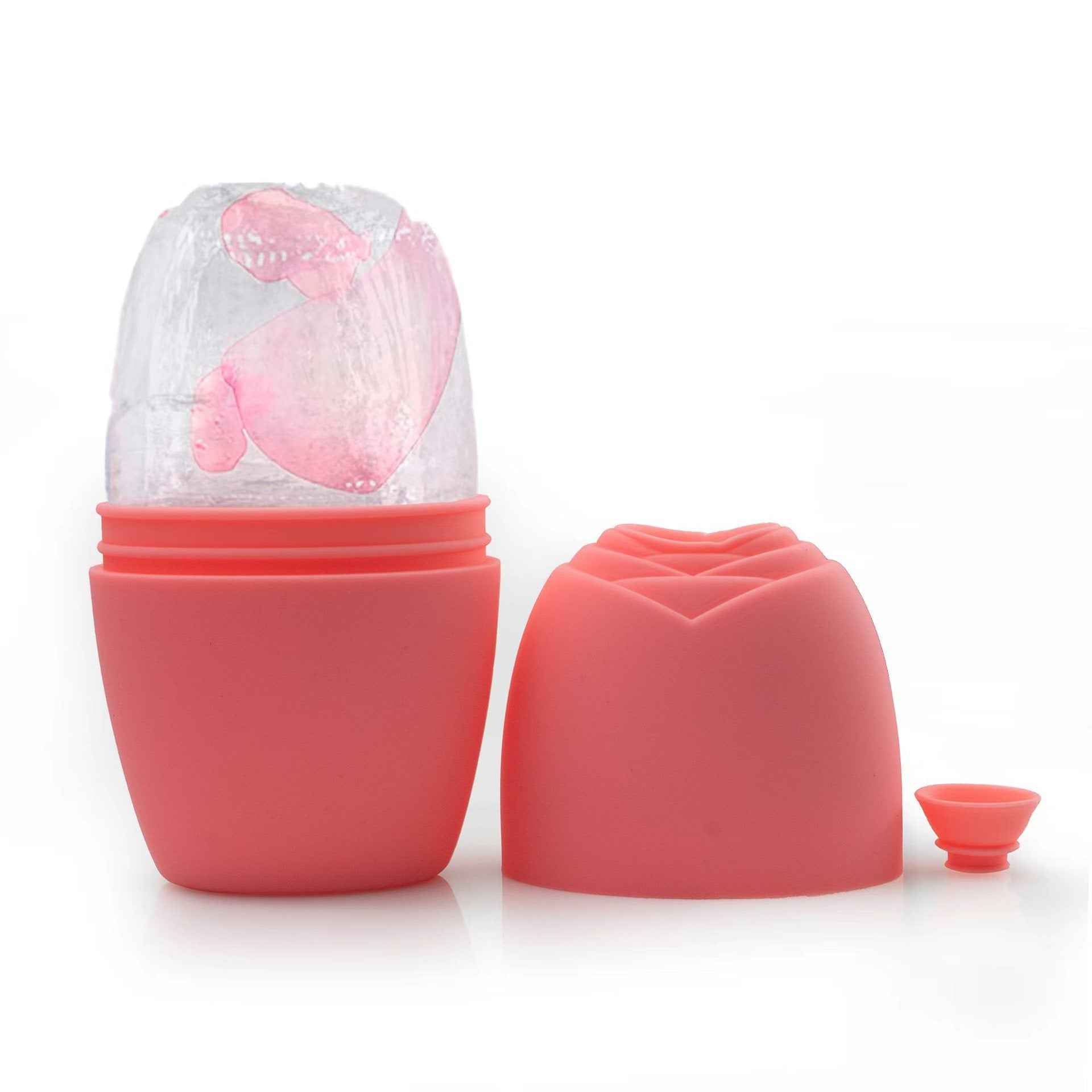 Radiant Skin: Facial Beauty Rose Ice Compress Tray Elegance - Killer Products
